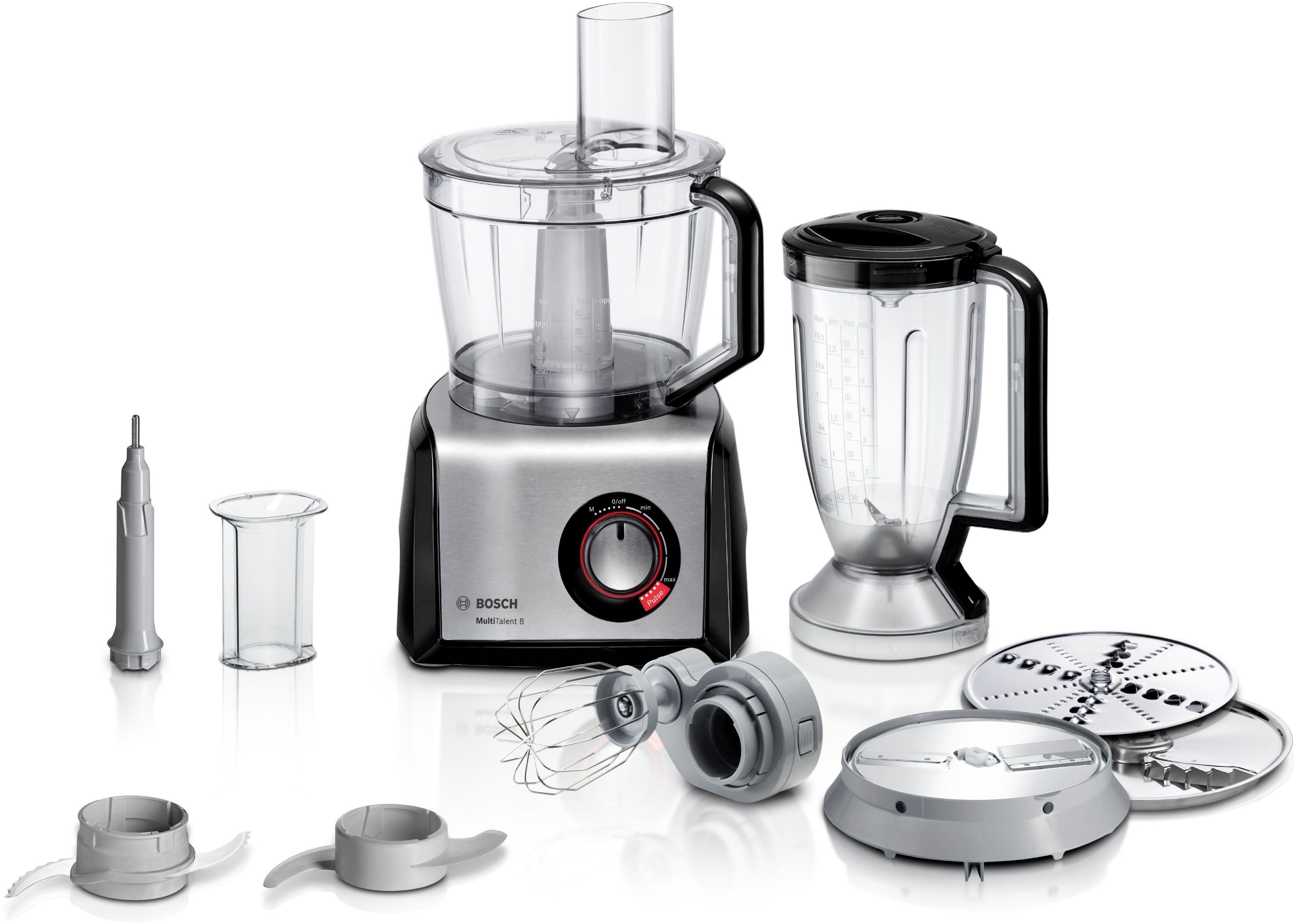 BOSCH Kompakt-Küchenmaschine MC812M814, 1250 W, 3,9 l Schüssel