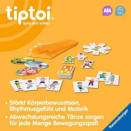 tiptoi® ACTIVE Kunterbuntes Tanz-Theater - Lernspiel ab 3 Jahren