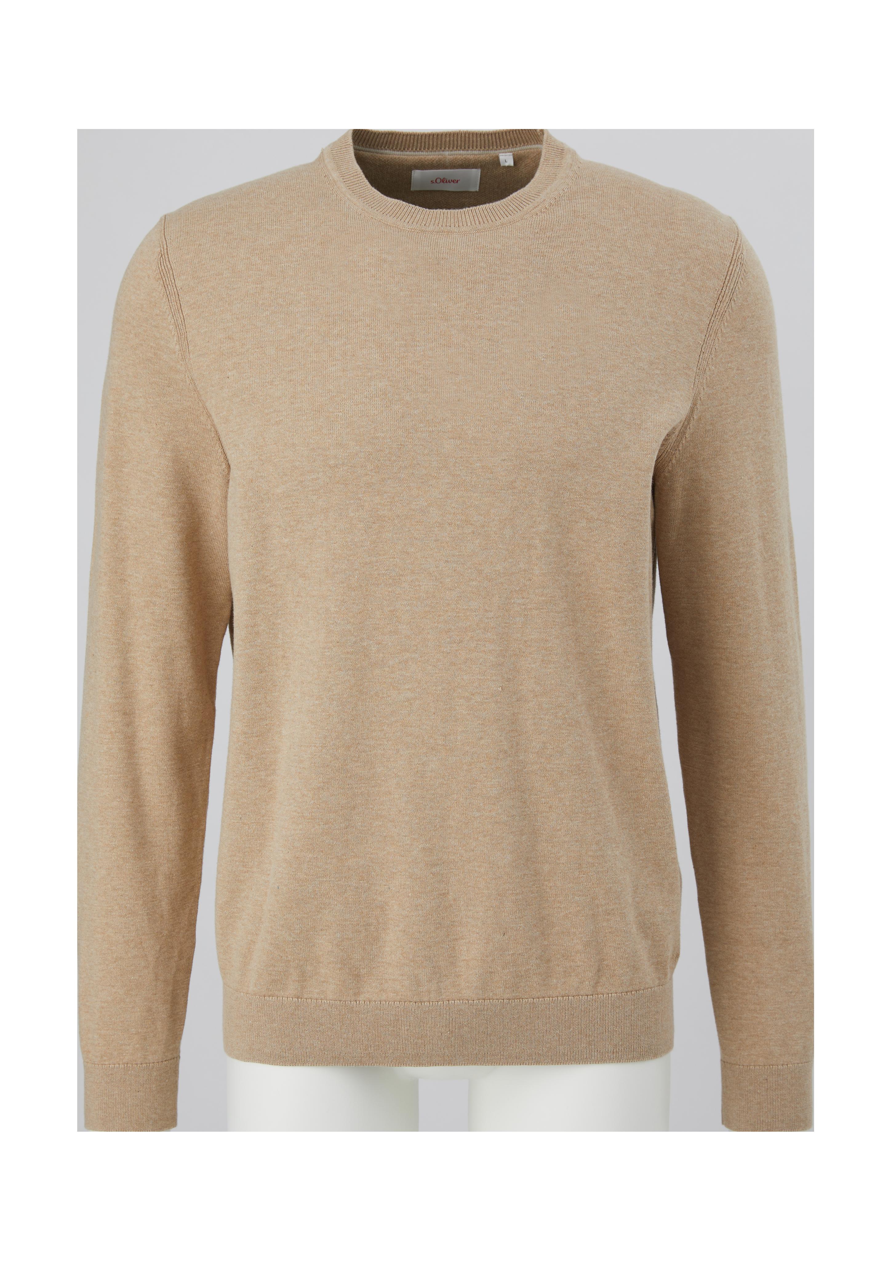 Strickpullover in melierter Optik  2124549-82W0