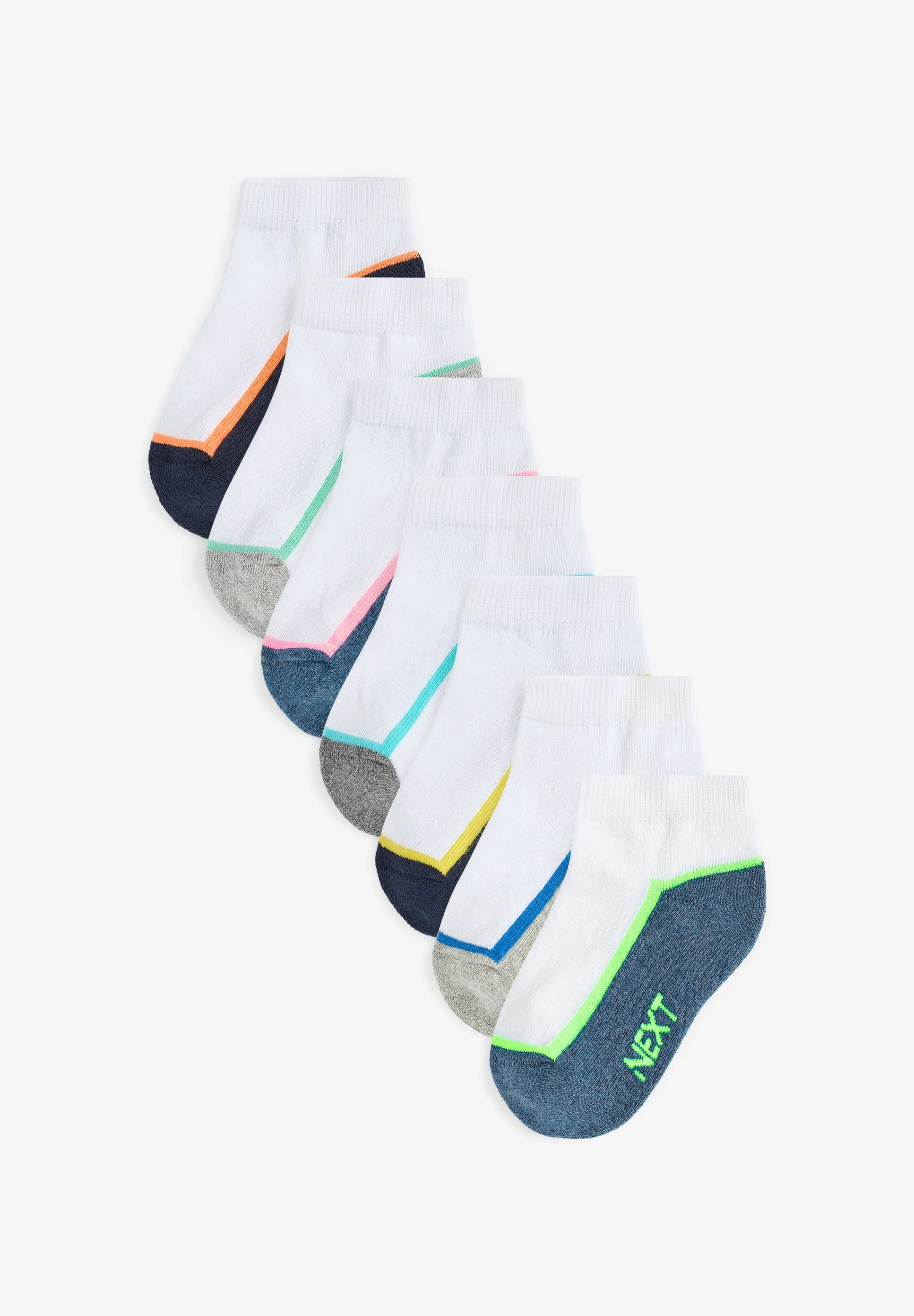 Pack de 7 calcetines deportivos con plantilla acolchada - Calcetines