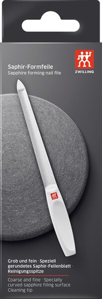 ZWILLING Beauty Classic Saphir-Formfeile - white Nagelfeile