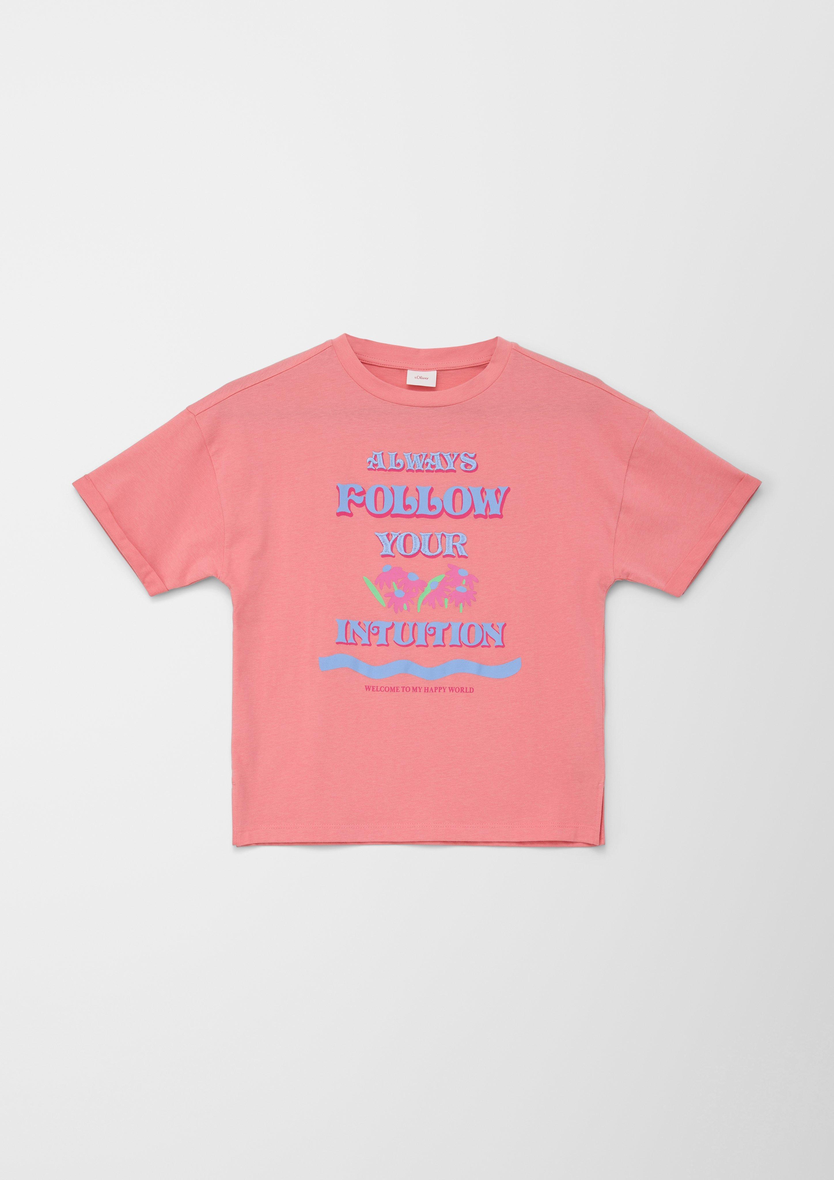 T-Shirt mit Schriftprint  2130473-4334
