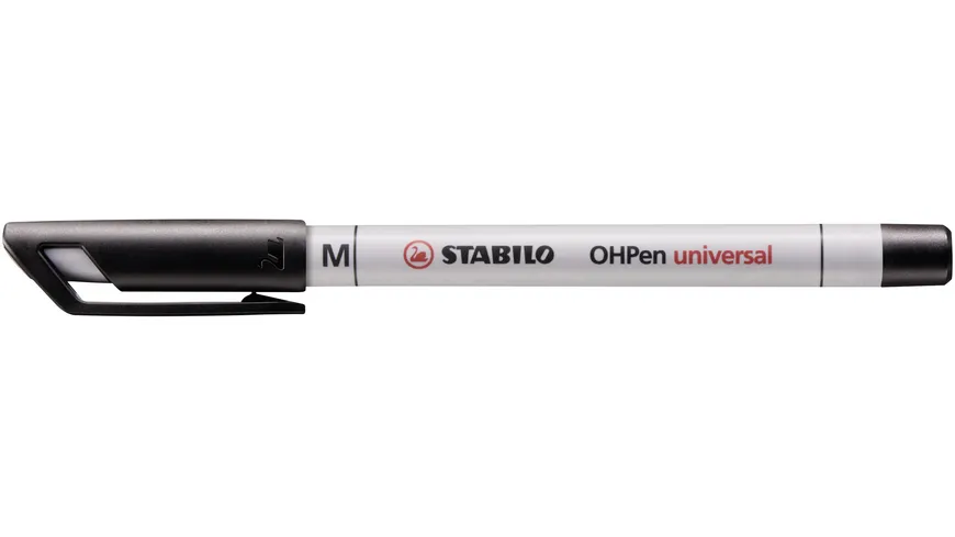 STABILO® Folienstift - STABILO OHPen universal - wasserlöslich medium - 4er Pack - grün, rot, blau, schwarz sortiert