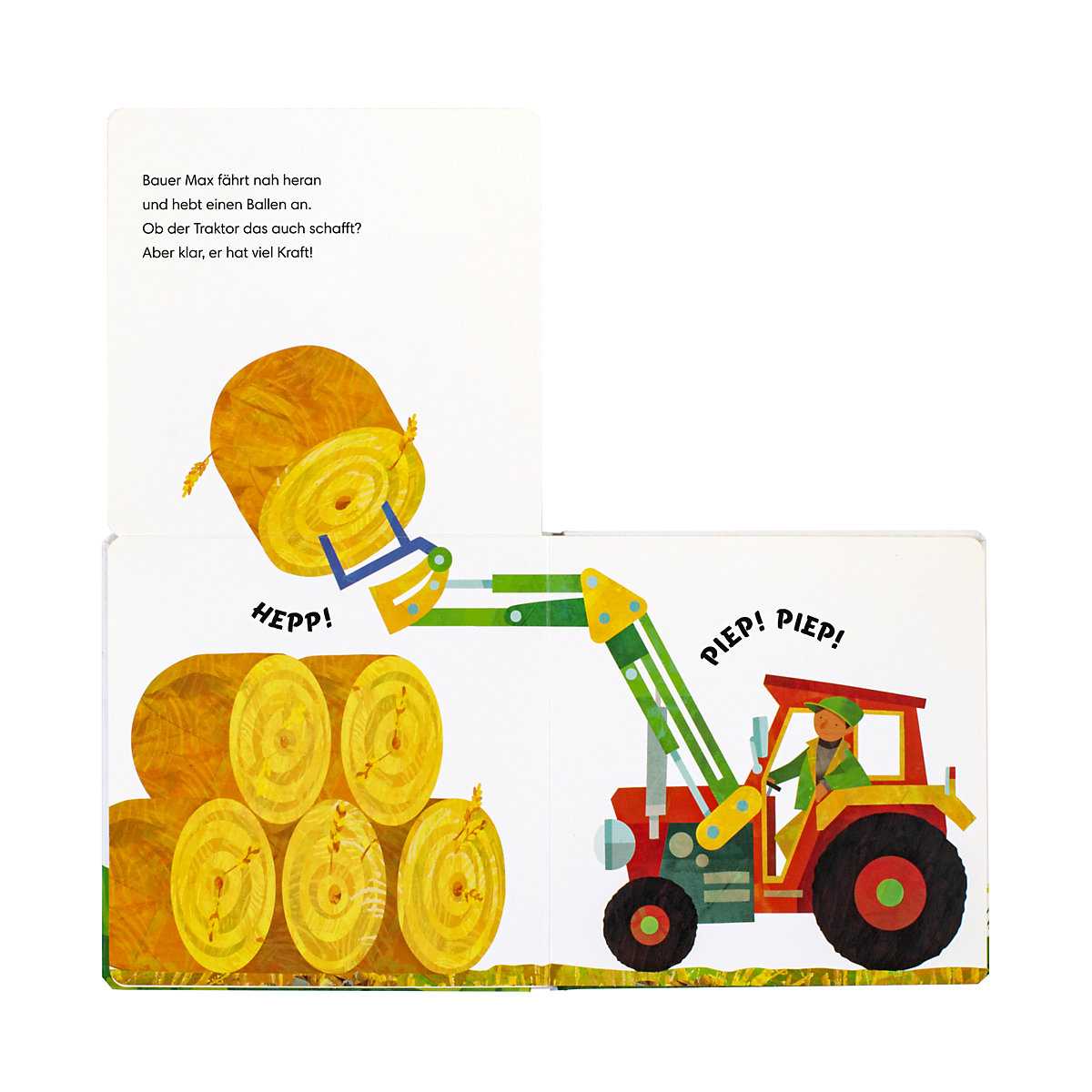 Hier kommt der Traktor!
