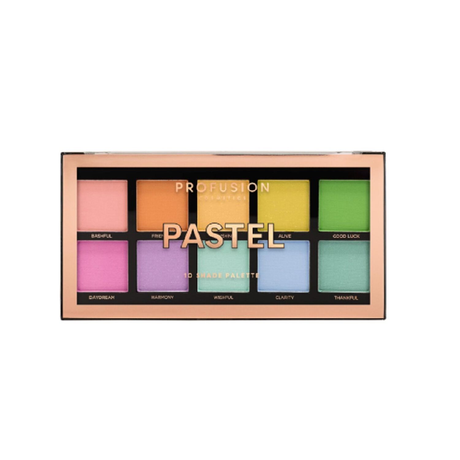 Profusion Cosmetics Palette Pastel Palette fards à paupières 10 teintes