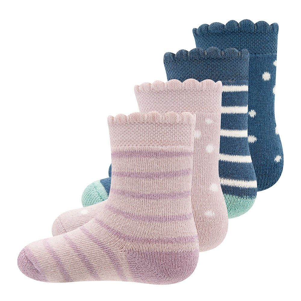 Ewers Socken Socken Punkte/Ringel (4-Paar)