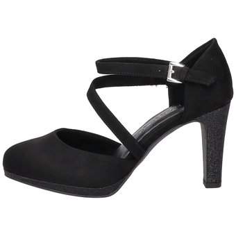Marco Tozzi Spangenpumps in schwarz