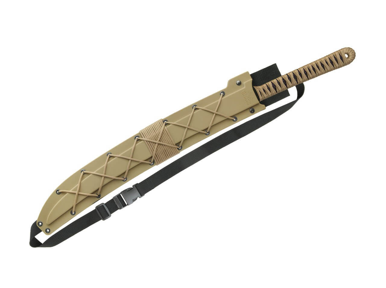 Tan Combat Wakizashi