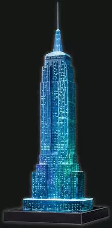 Ravensburger Empire State Building bei Nacht
