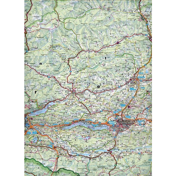 Kärnten - Nördliche Adria 1 : 200 000 - Wanderkarte