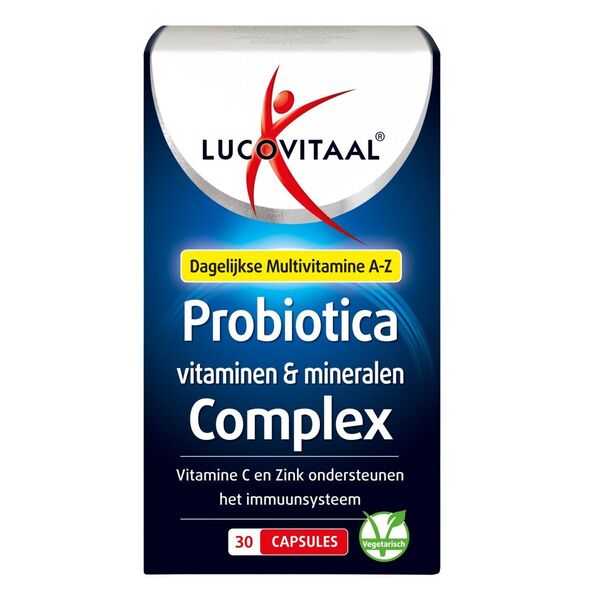 Lucovitaal probiotické vitamíny a minerály komplex kapsuly 30 kusov