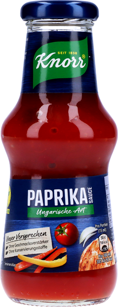 Knorr Schlemmersauce Paprika ungarische Art