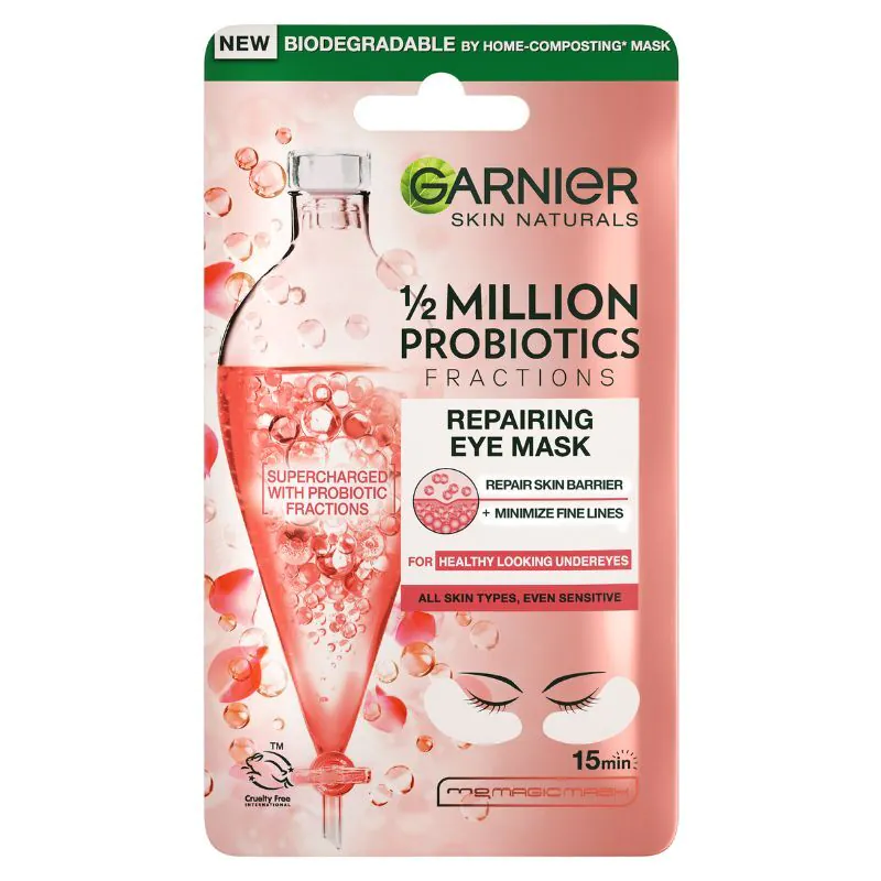 Μάσκα ματιών Garnier Skin Naturals με προβιοτικά