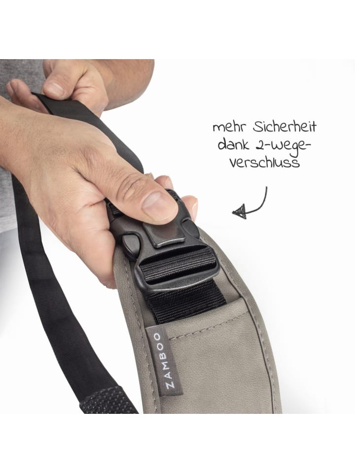Zamboo Tragegurt für Babyschale - Grau günstig kaufen onesize