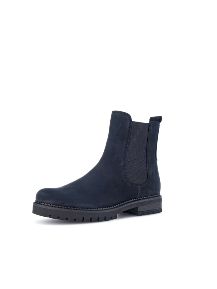 Gabor Comfort Chelsea Boots in blau günstig kaufen