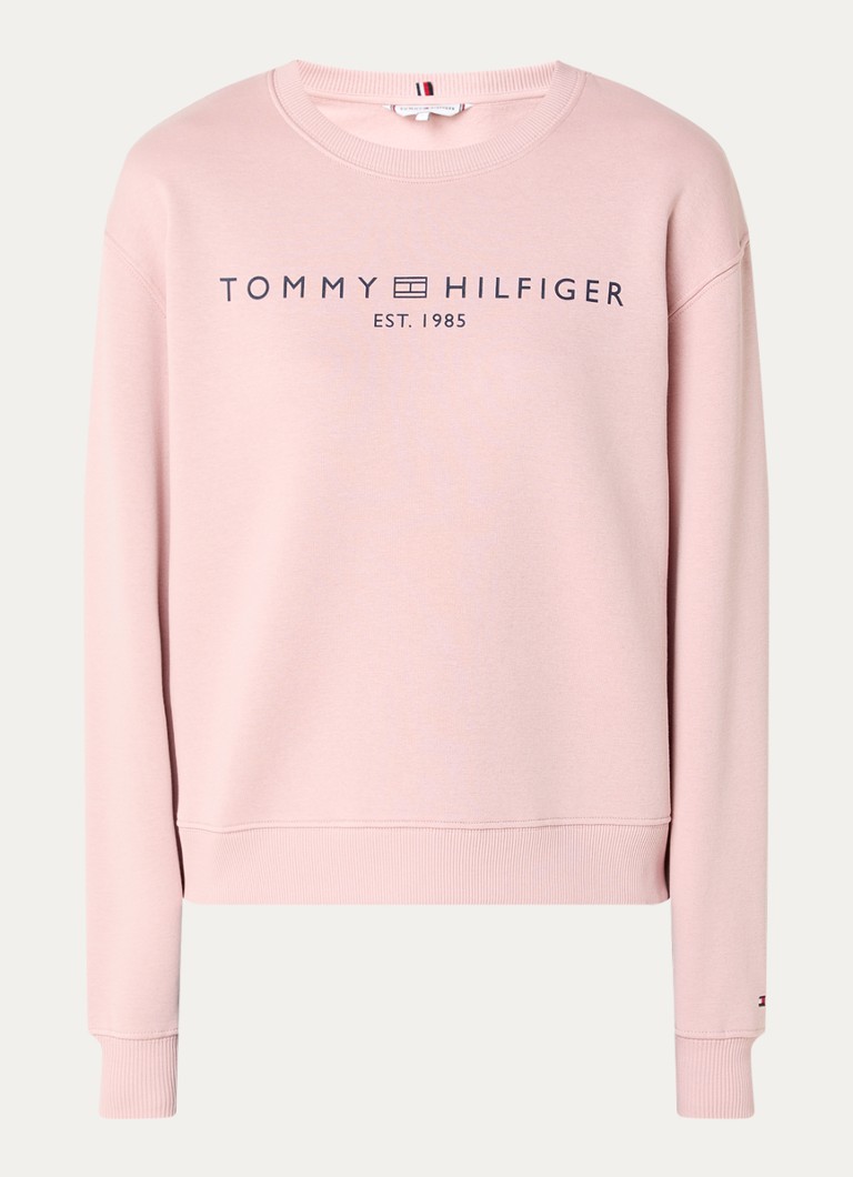 Pulover cu logo Tommy Hilfiger