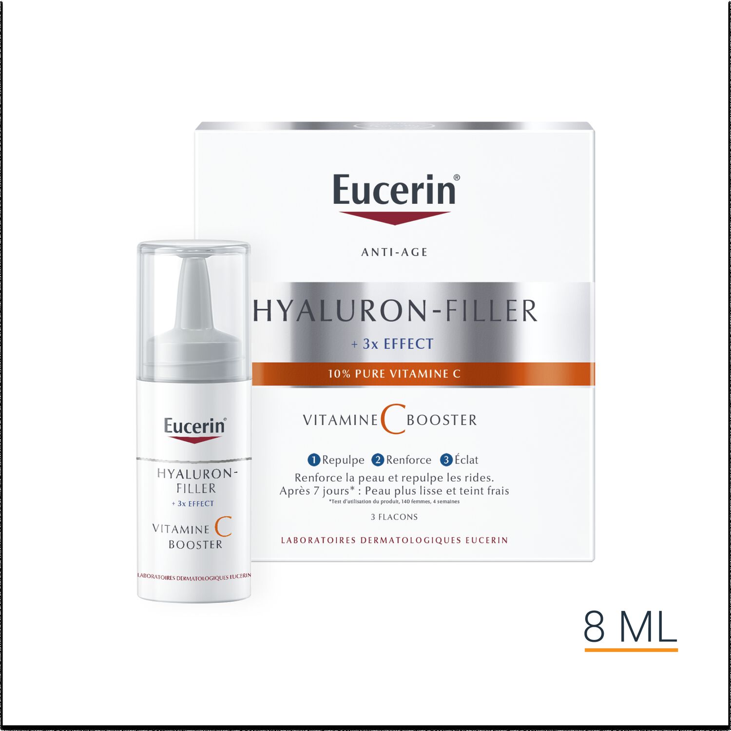 Eucerin Hyaluron-Filler +3x Effect Sérum vitamine C Booster