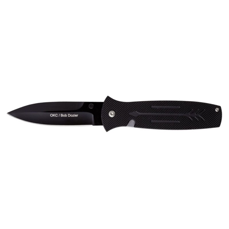 Ontario OKC Dozier Arrow Folder Black 9101
