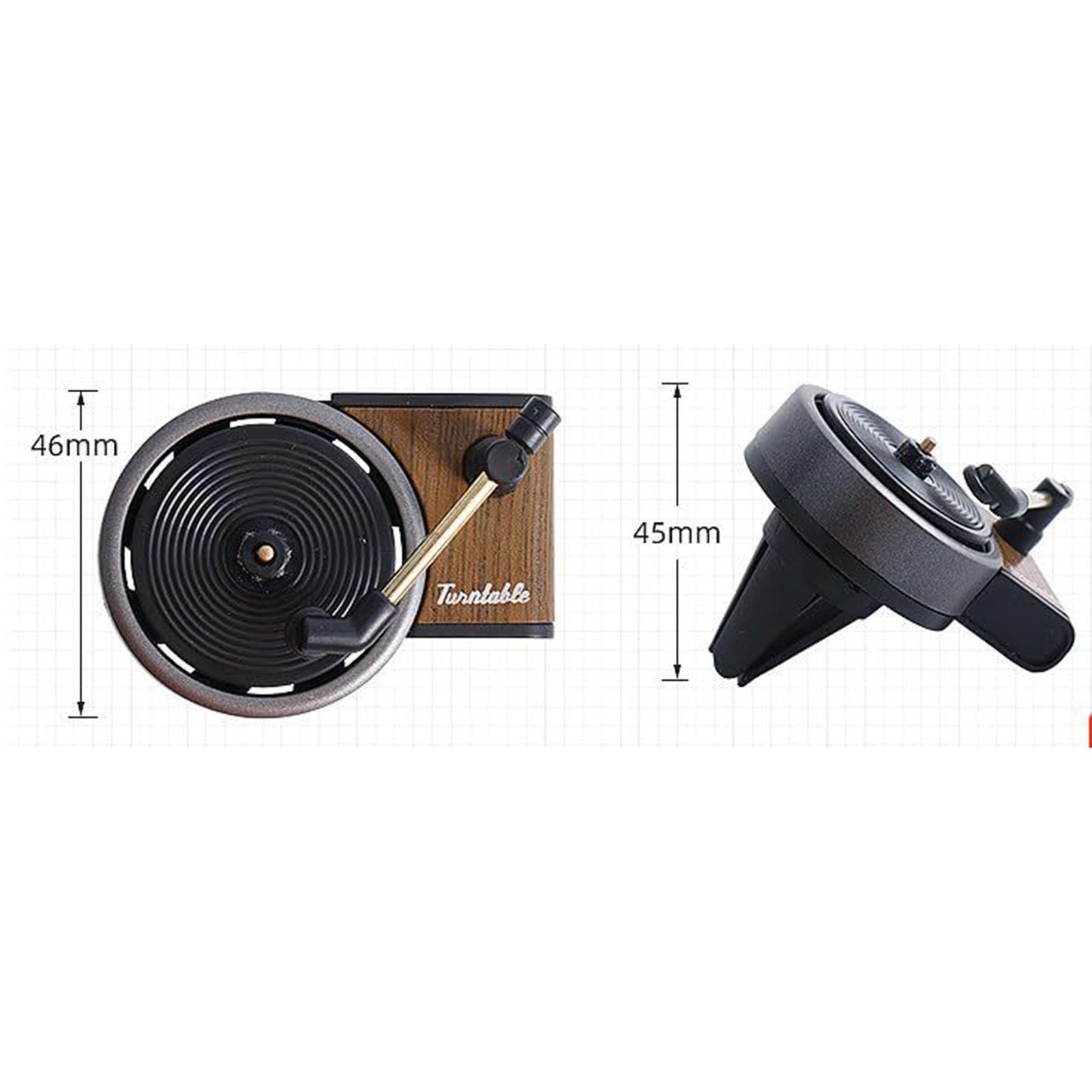farfi Luftreiniger 12Pcs Auto-Lufterfrischer Fragrance Singer Compact Disc Air Vent Mount, Taylor Swift