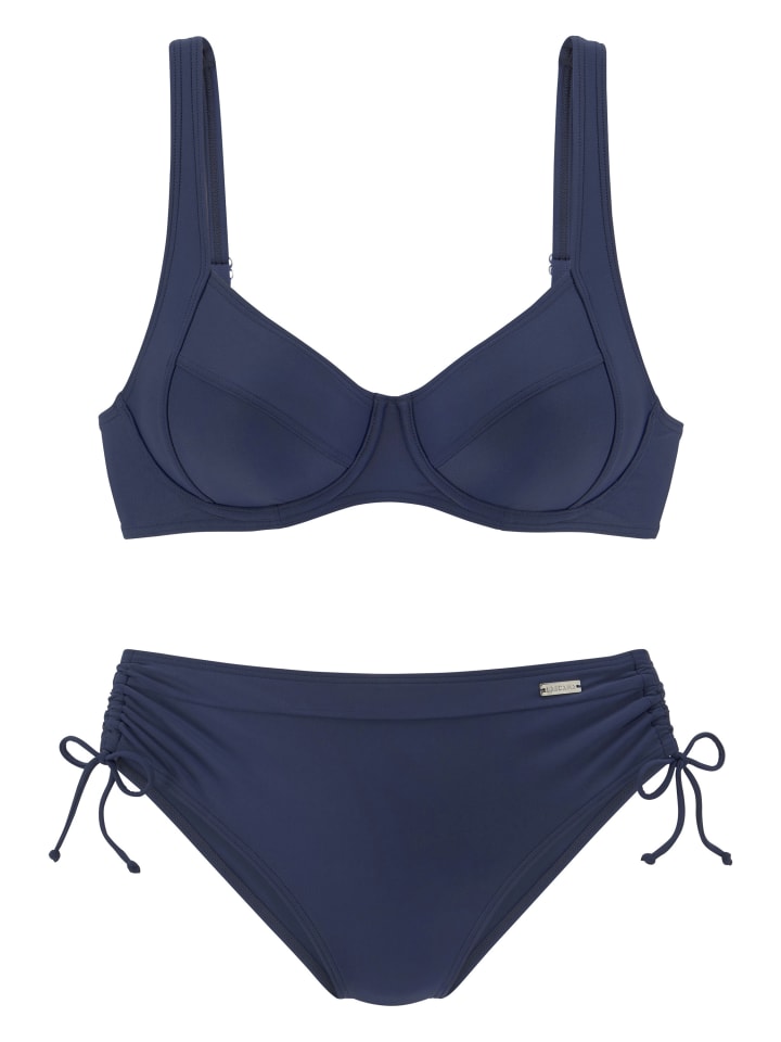 LASCANA Bügel-Bikini in marine günstig kaufen