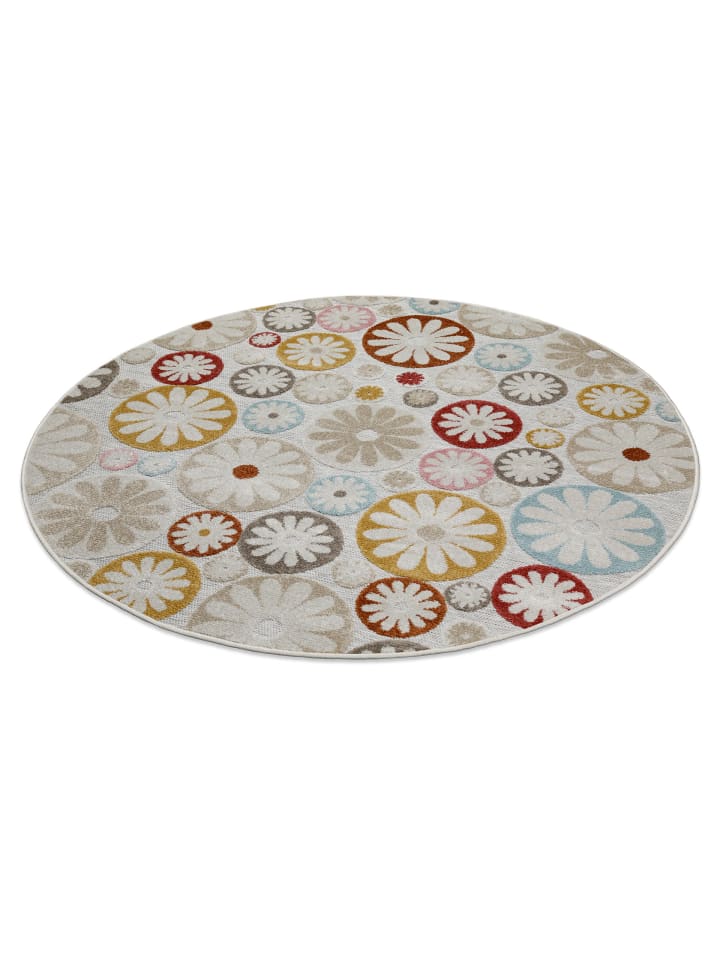 Wecon Home Outdoorteppich Flowerdrops in bunt günstig kaufen