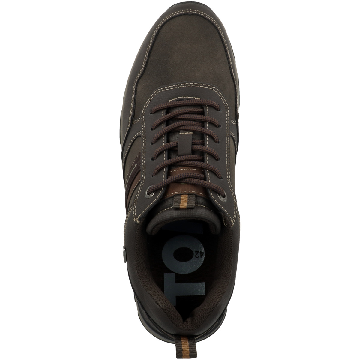 Tom Tailor 4281403 Sneaker Low dunkelbraun