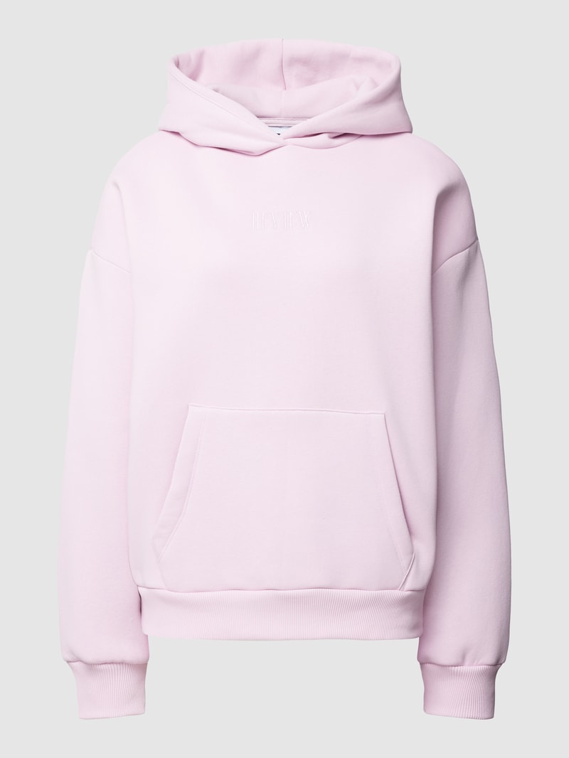 Hoodie mit Känguru-Tasche in rosé