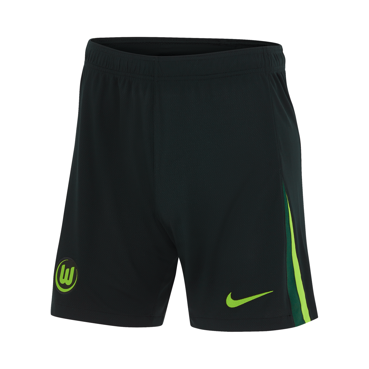 Nike VfL Wolfsburg Short Home Away 2024/2025 Schwarz Grün F010
