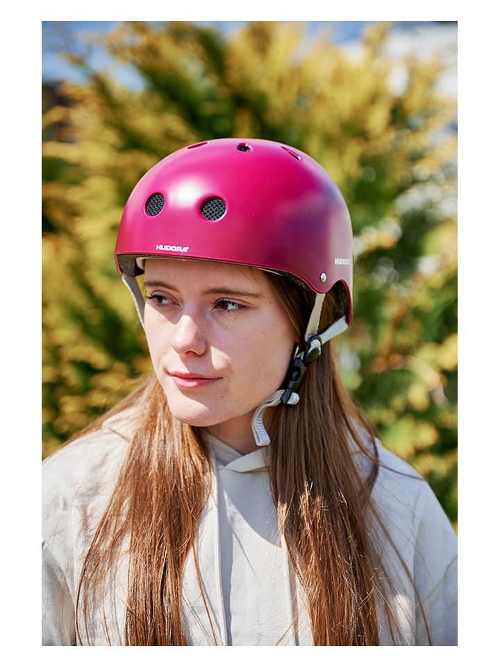 Hudora Skaterhelm in Beere günstig kaufen