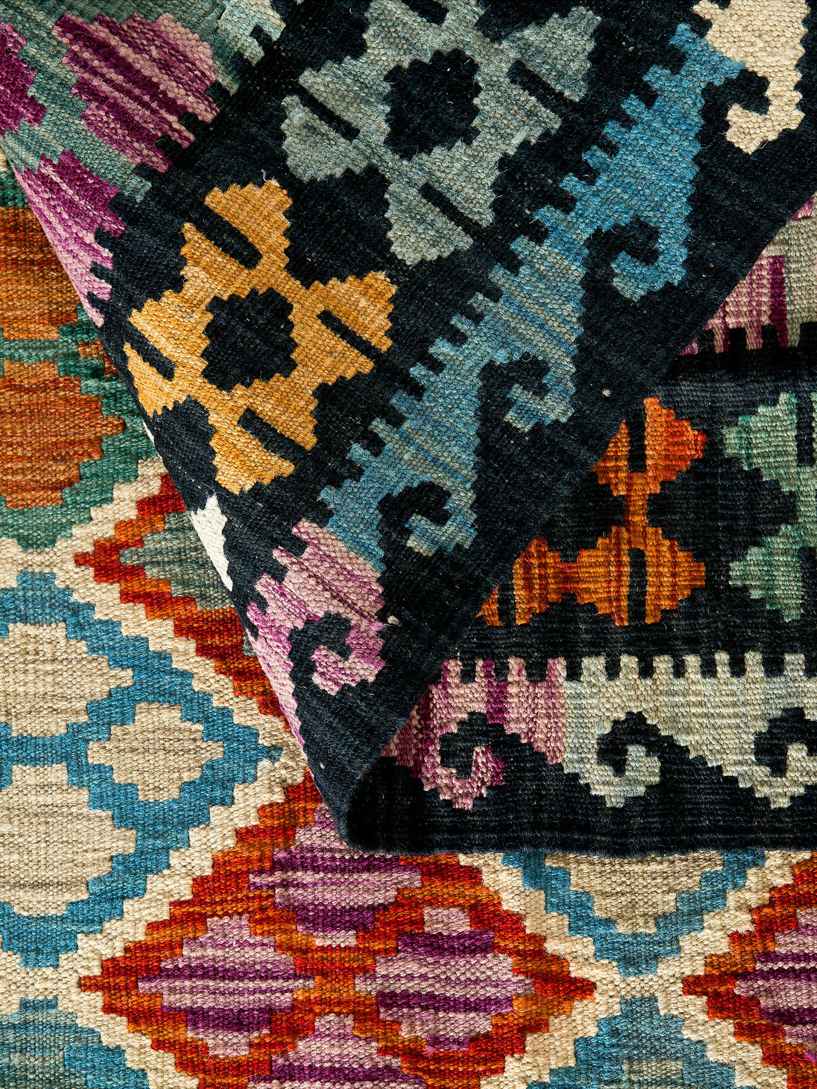 Afghan Kelim ca. 153 x 197 cm, Unikat / Einzelstück