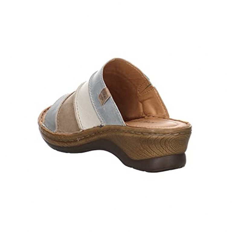 JOSEF SEIBEL Klassische Sandalen silber