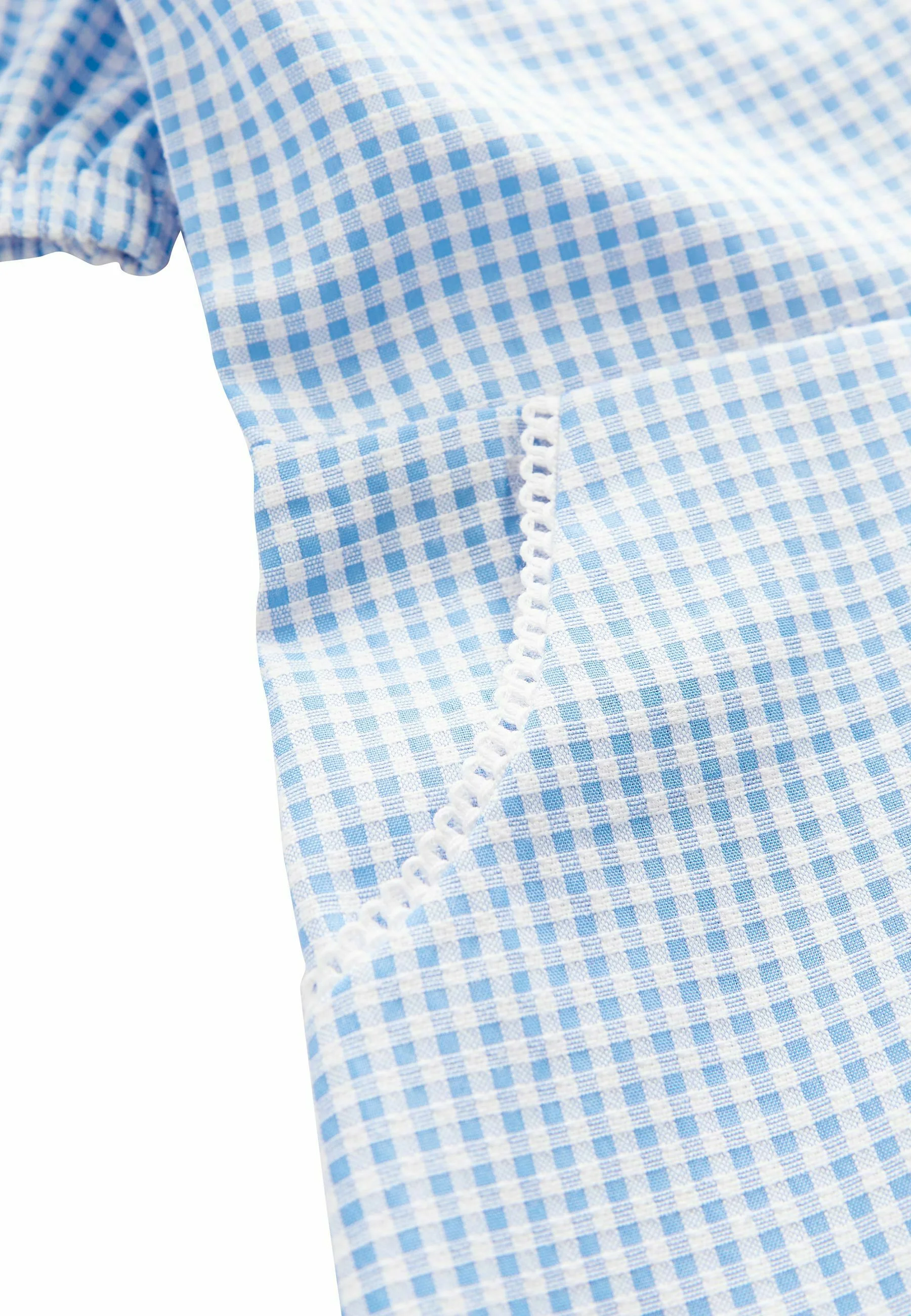 Siguiente VESTIDO ESCOLAR DE ALGODÓN CON CUADROS GUINGA Y CUELLO BONITO - Vestido camisero