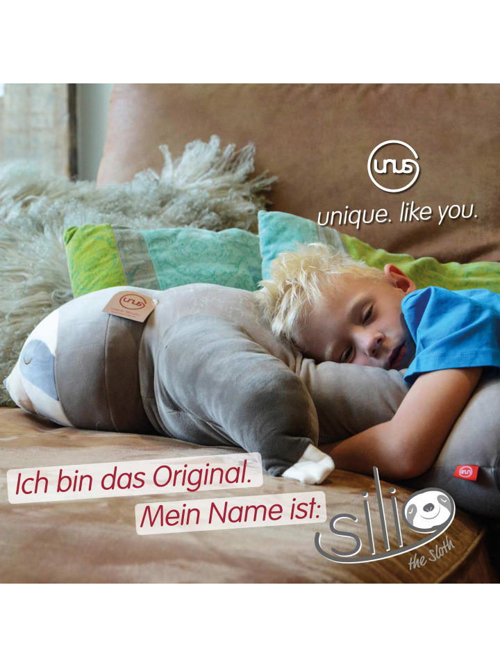 UNUS Faultier Kissen in Grau günstig kaufen