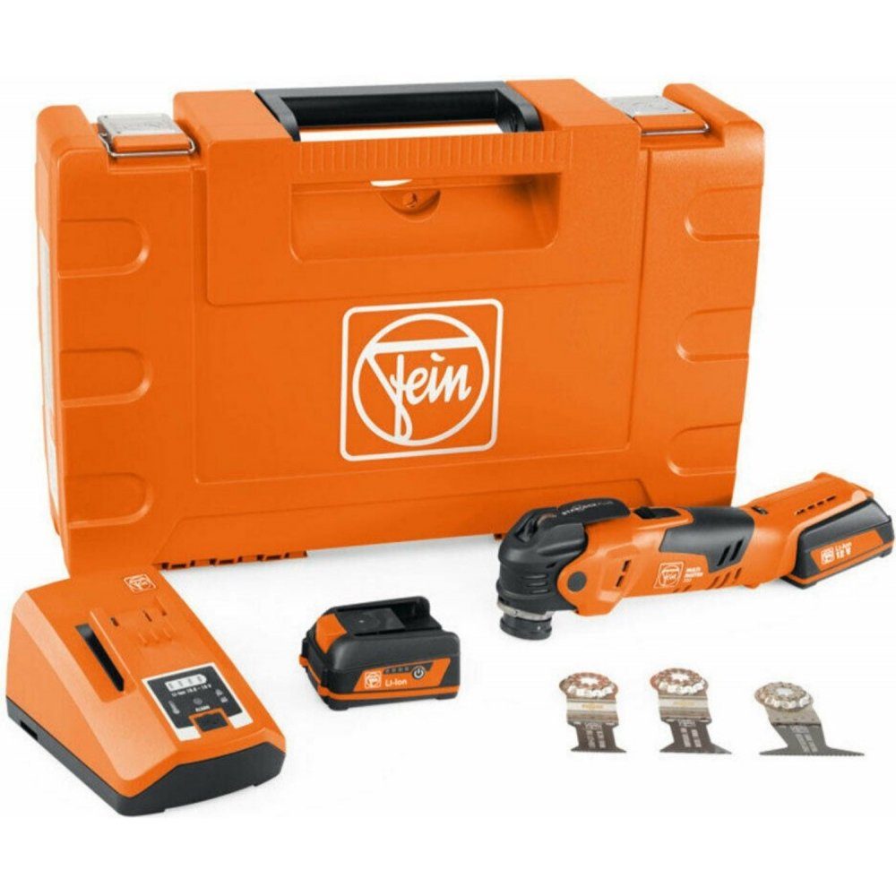 Fein Akku-Multifunktionswerkzeug MultiMaster AMM 300 Plus Start Akku-Multifunktionswerkzeug orange