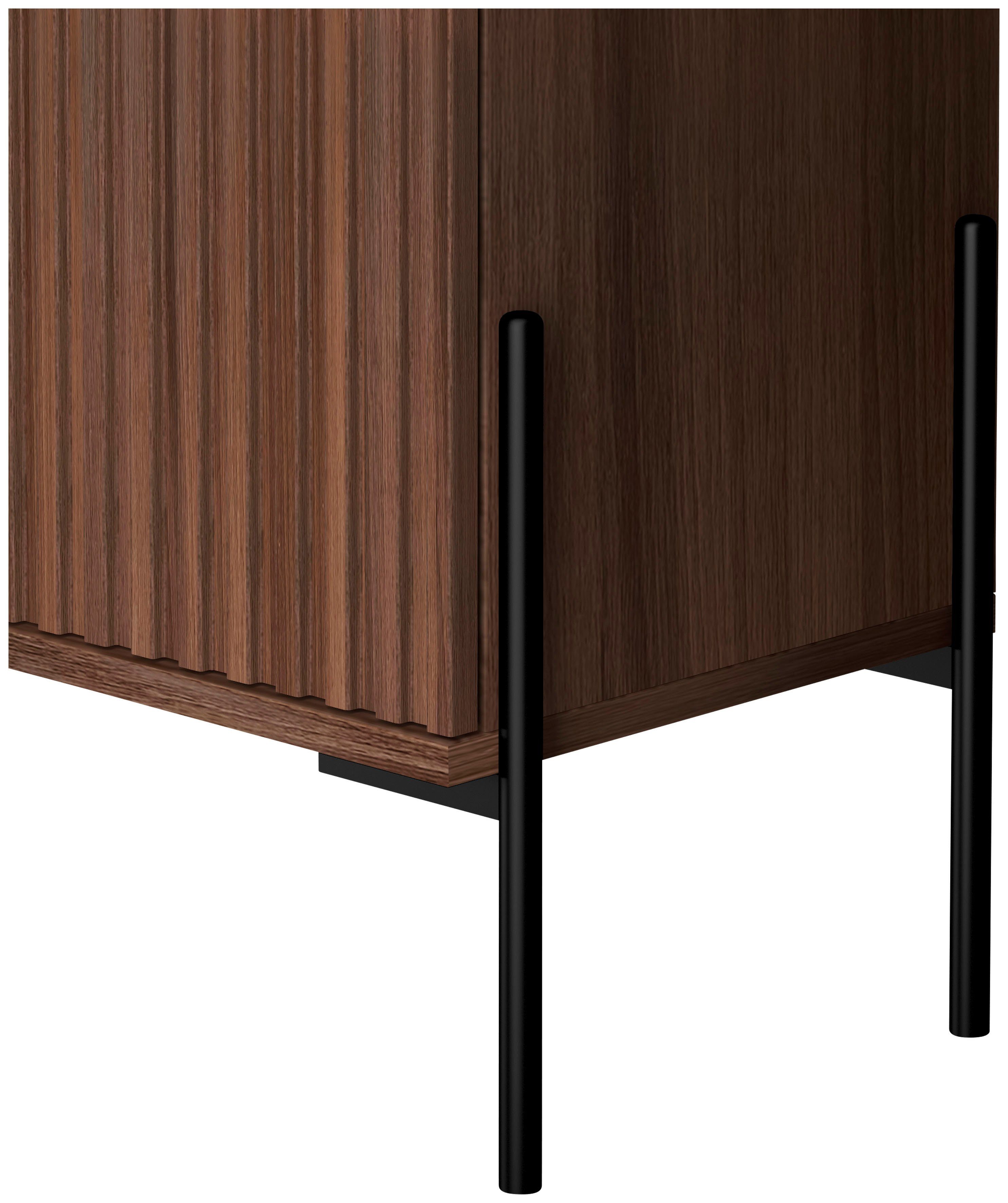 Home affaire Highboard Valloire, mit 1 feste und 1 verstellbare Einlegeboden, Breite 93 cm, Höhe 120 cm