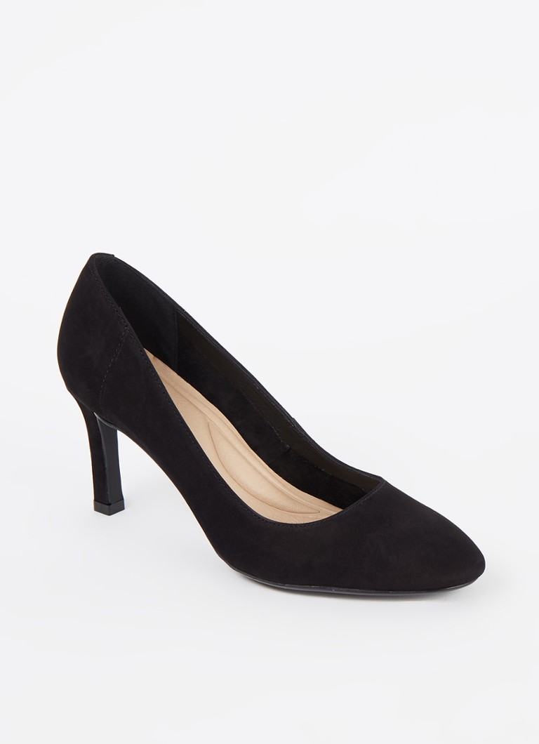 Pantofi cu toc Dune London Adele din nubuc