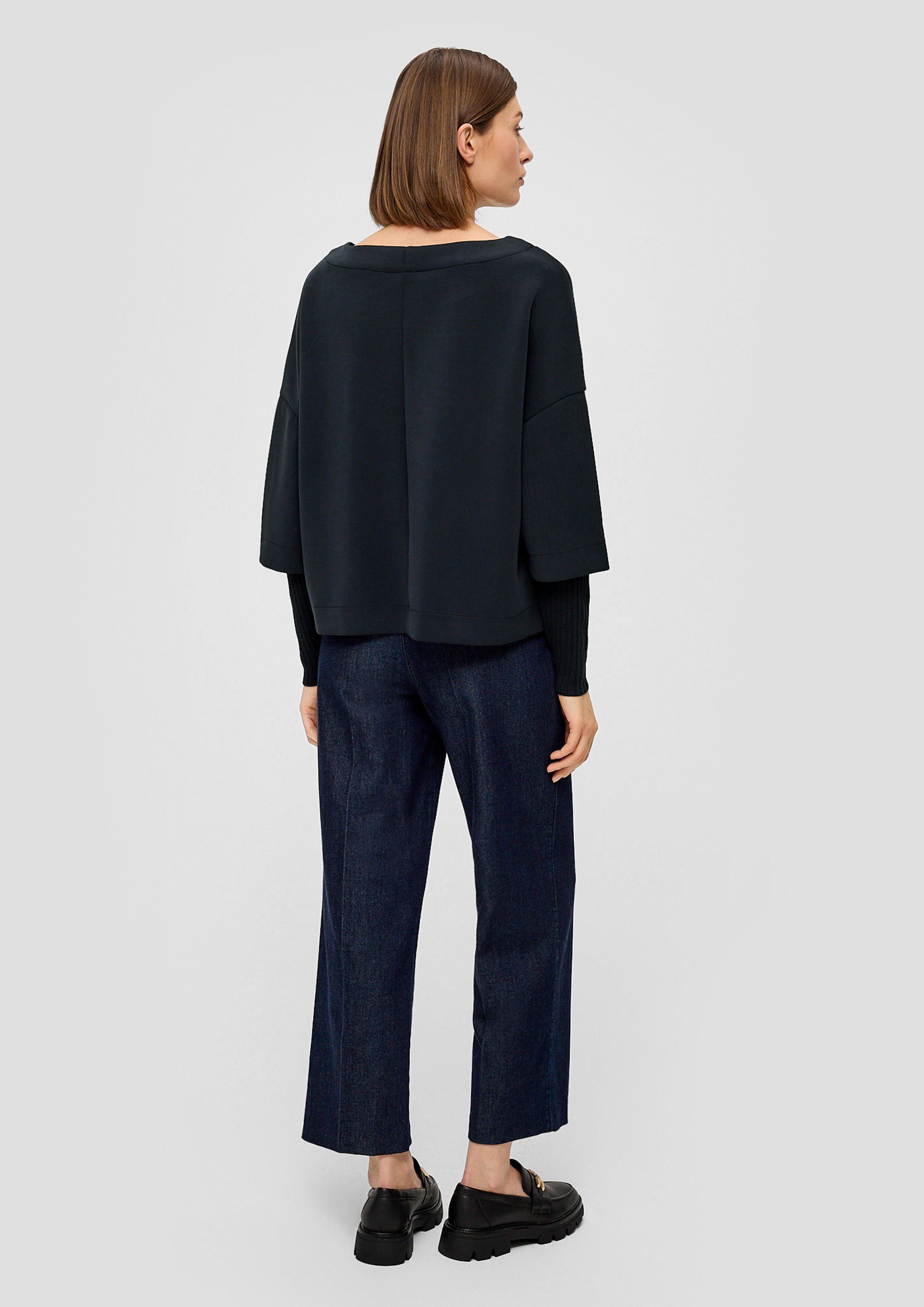Scuba-Sweatshirt mit U-Boot-Ausschnitt  2146022-5989