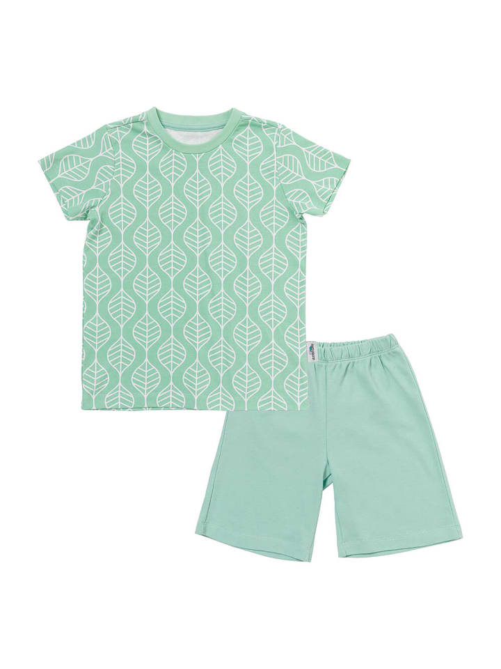 Schlummersack Kinder-Shorty aus Bio-Baumwolle in Hellgrün günstig kaufen