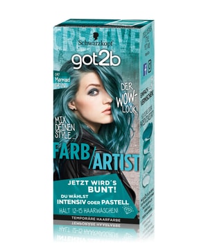 Schwarzkopf got2b Farb/Artist 097 Mermaid Grün Stufe 1 Haarfarbe-80 ml