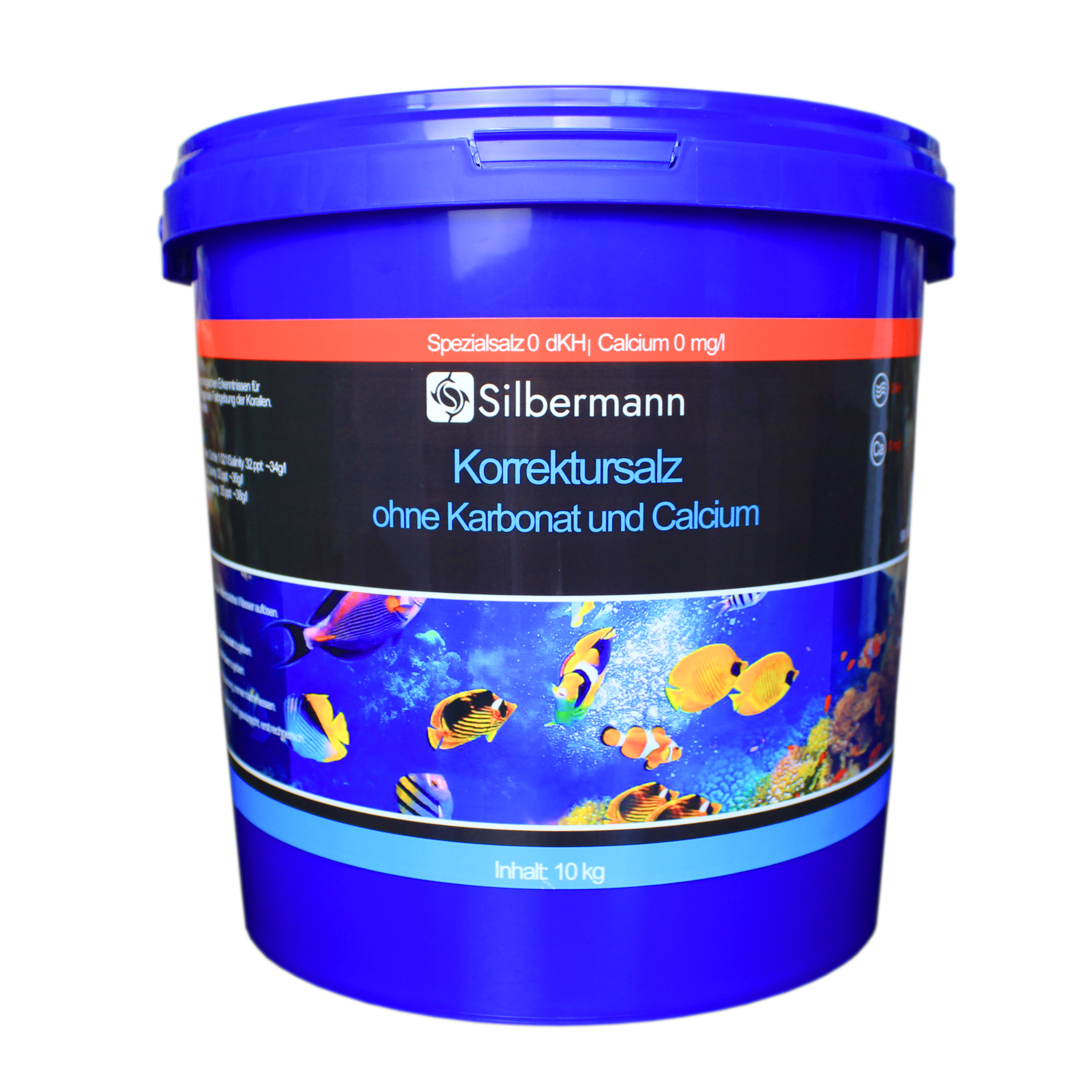 Silbermann Meersalz Silbermann Korrektursalz ohne Karbonat und Calcium - 10 kg