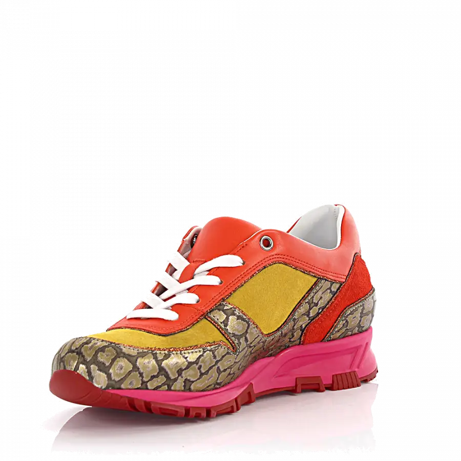 Lanvin - Running Sneaker Velourleder Leder pink - pink