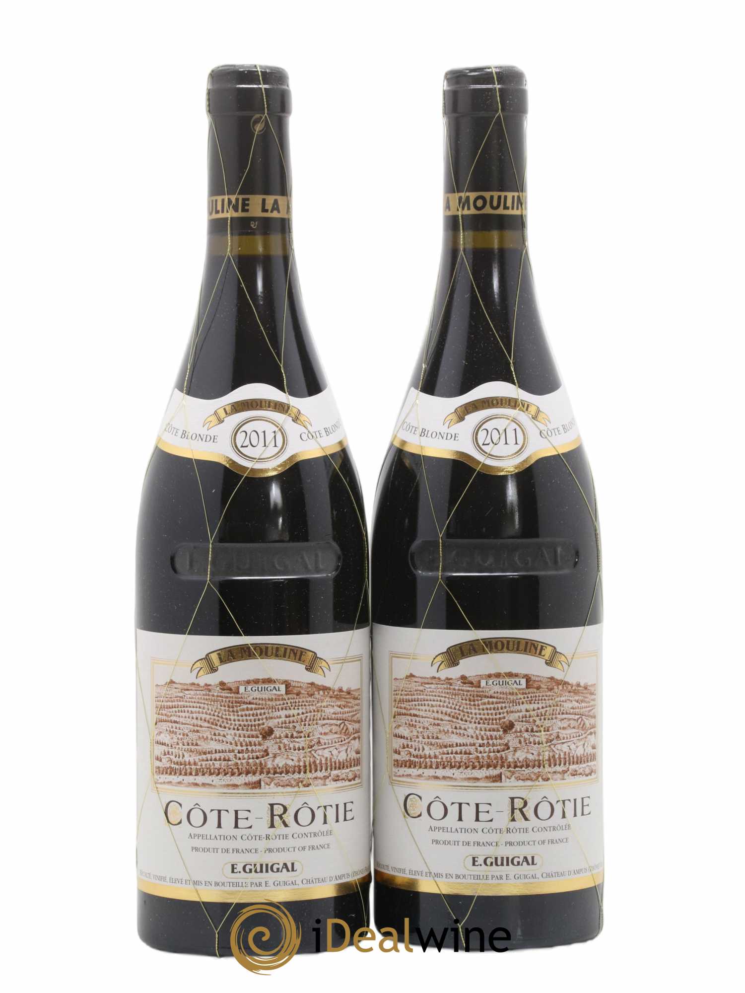 Côte-Rôtie La Mouline Guigal  2011 - Lot de 2 Bouteilles