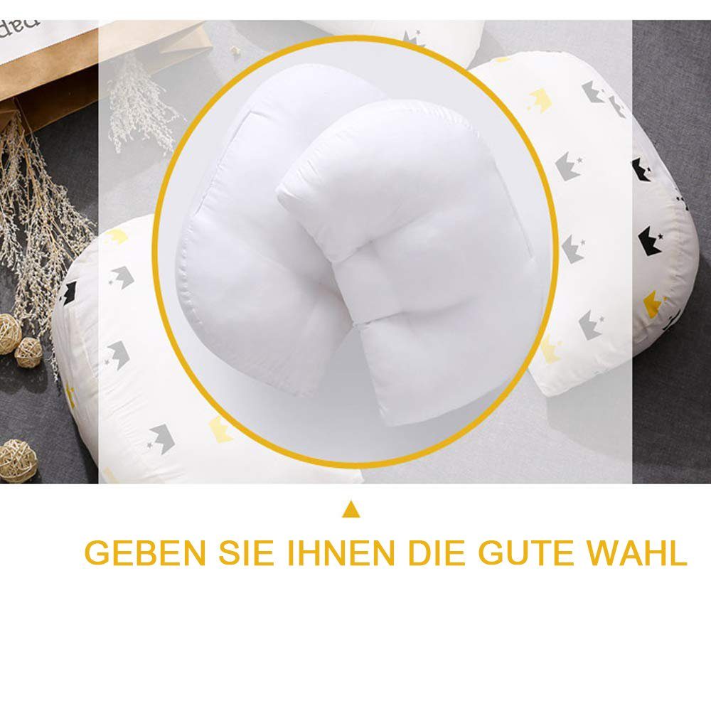 FeelGlad Stillkissen Seitenschläferkissen,Stillkissen,Schwangerschaftskissen, Spar-Set, Bequem, rutschfest