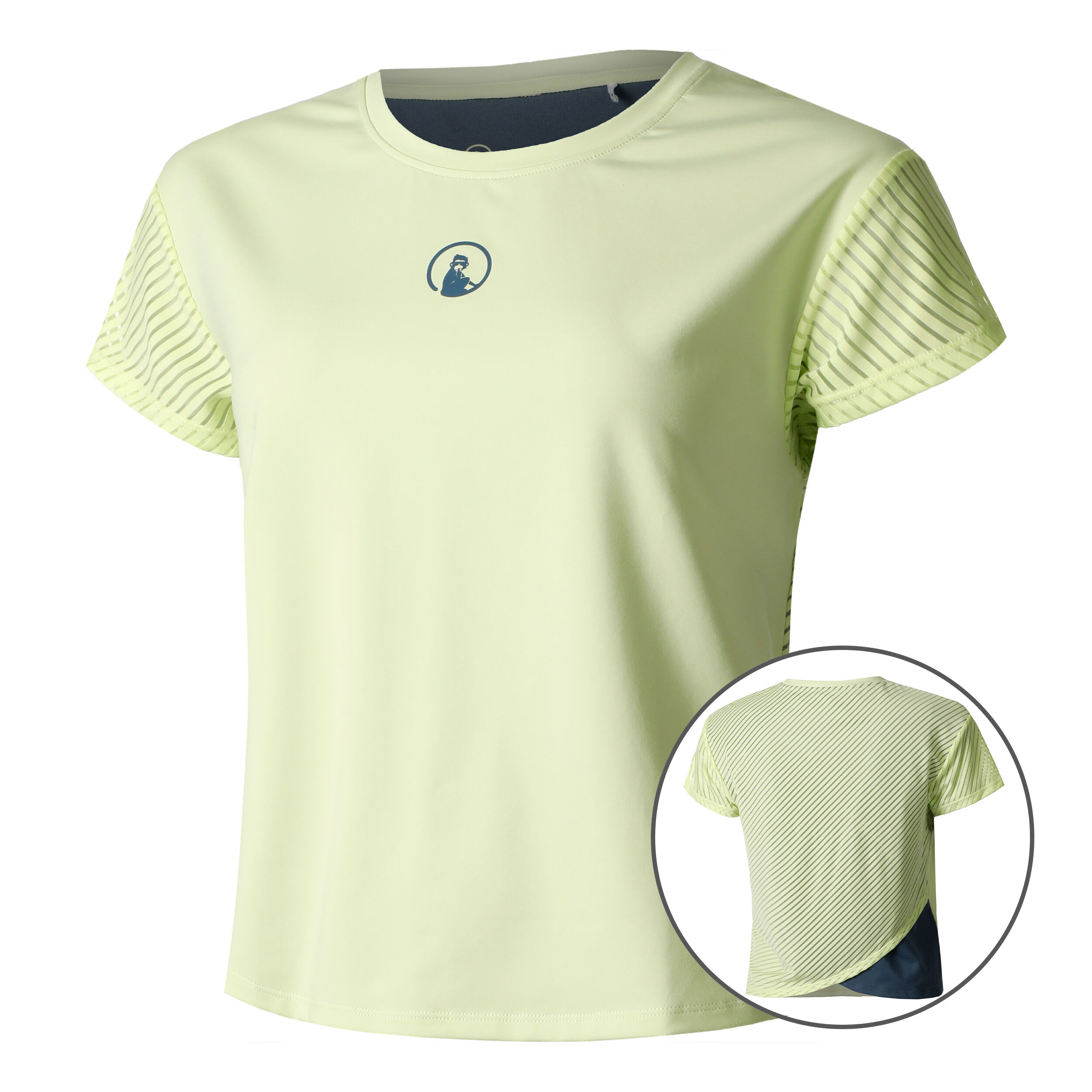 Perspectives Cross T-Shirt Damen - Limette