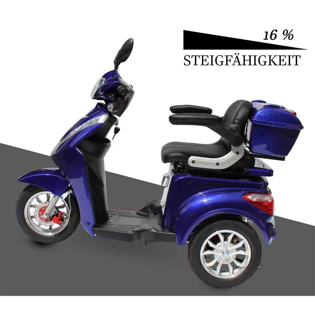 ECO ENGEL 501 blau, 25 km/h Seniorenmobil