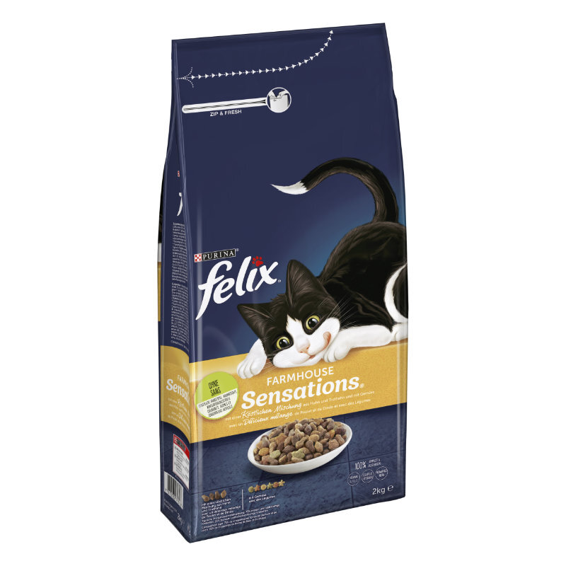 Felix Trockenfutter Felix Farmhouse Sensations 2kg Geflügel