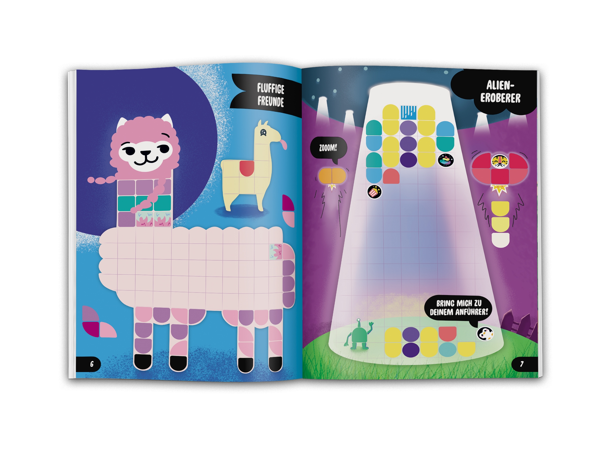 Mosaic Design Sticker Book 5007357