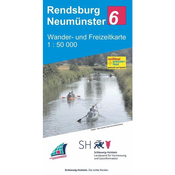 BLATT 6 RENDSBURG - NEUMÜNSTER - Straßenkarte