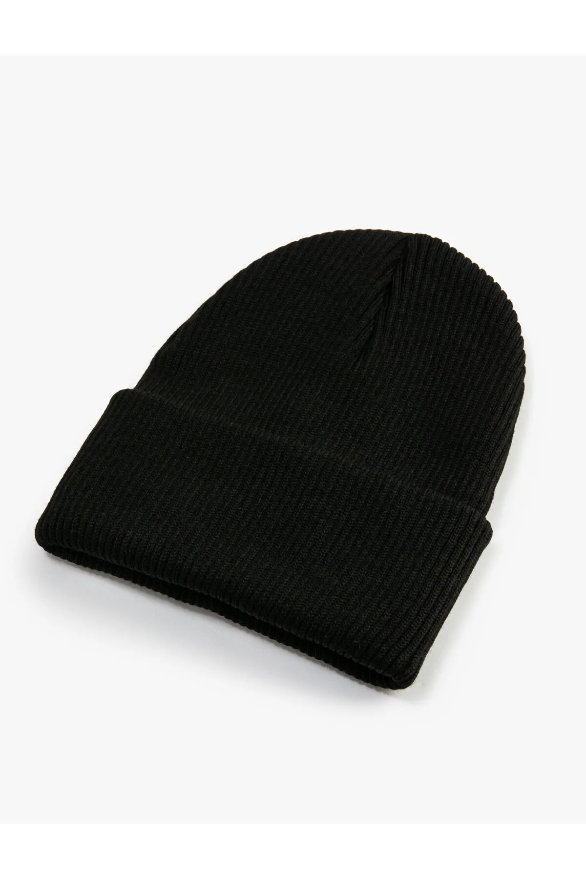 Koton  Elastische gestrickte Basic-Baskenmütze