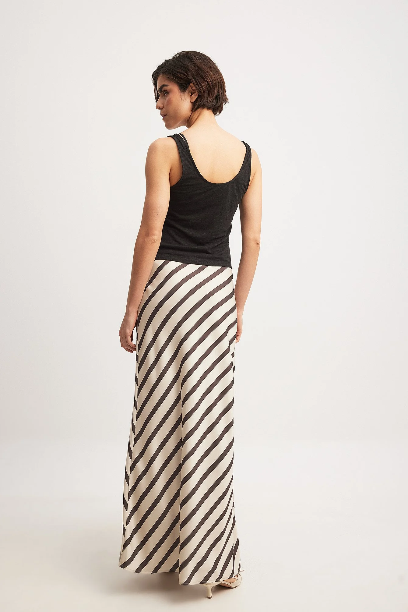 Mermaid Shape Maxi Skirt
